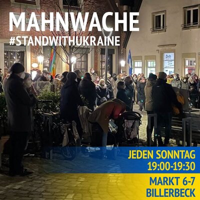 Mahnwache Ukraine allgemein