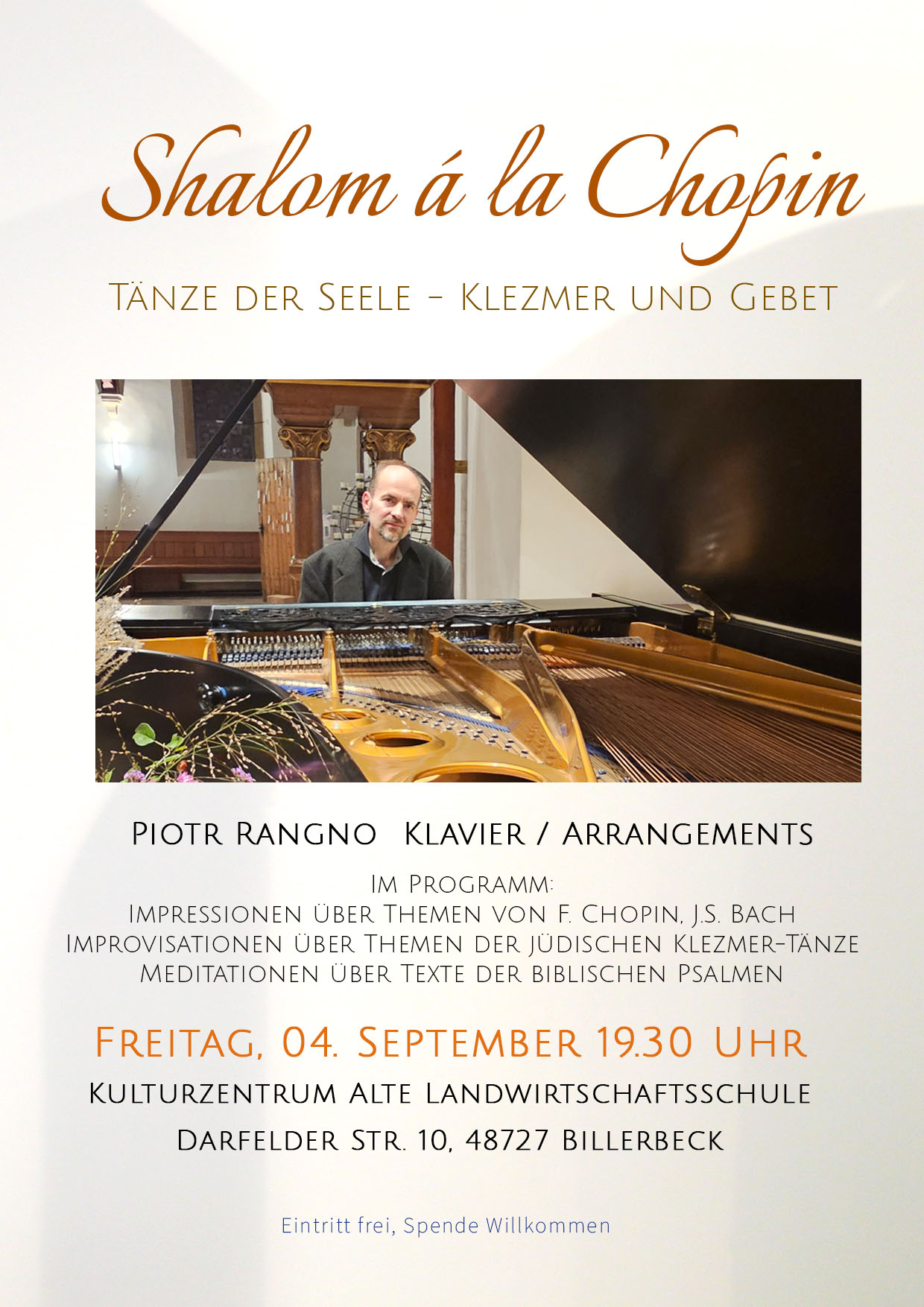 Piotr Rangno - Shalom á la Chopin