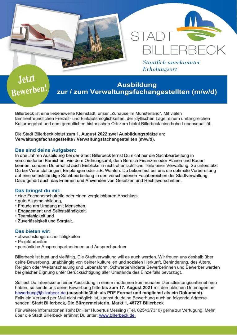 Stellenausschreibungen