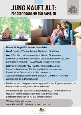 Plakat "Jung kauft alt"