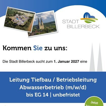 Stellenausschreibung Insta Leitung Tiefbau