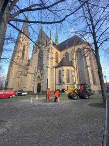 Aufbau Adventskranz 1