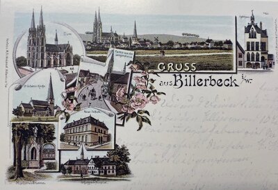 Postkarte aus dem Jahr 1899