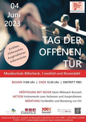 Tag der offenen Tür Musikschule 2023