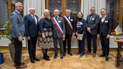 Empfang der Partnerstädte