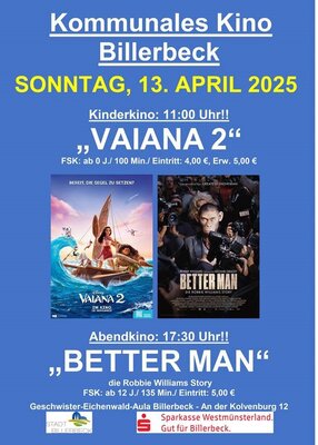 Kommunales Kino April 2025