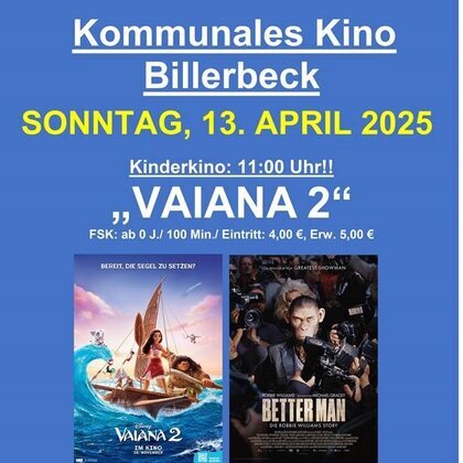 Kommunales Kino April 2025