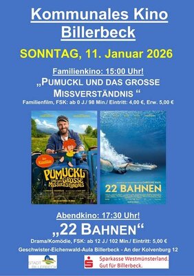 Kommunales Kino Januar 2026