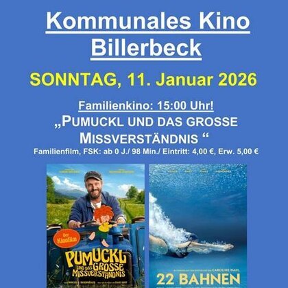 Kommunales Kino Januar 2026