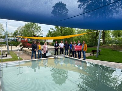 Familienbereich Freibad Mai 2023