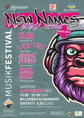 Plakat New Names