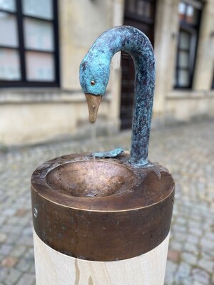 Gänsebrunnen Detail 