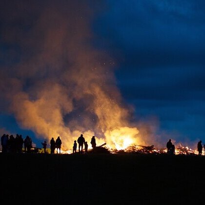 Symbolbild Osterfeuer