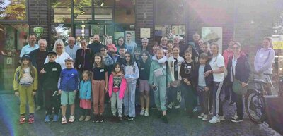 Ukrainische Kinder in Billerbeck eingetroffen