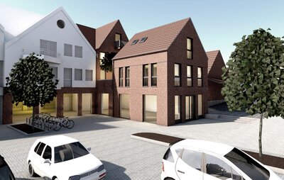 Ansicht Entwurf Münsterstr. 24-26