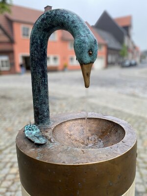 Gänsebrunnen Detail